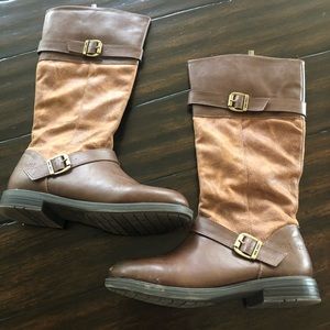 Nine West girls boots size 2 1/2